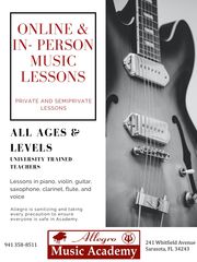 Private Music Lessons in Sarasota 